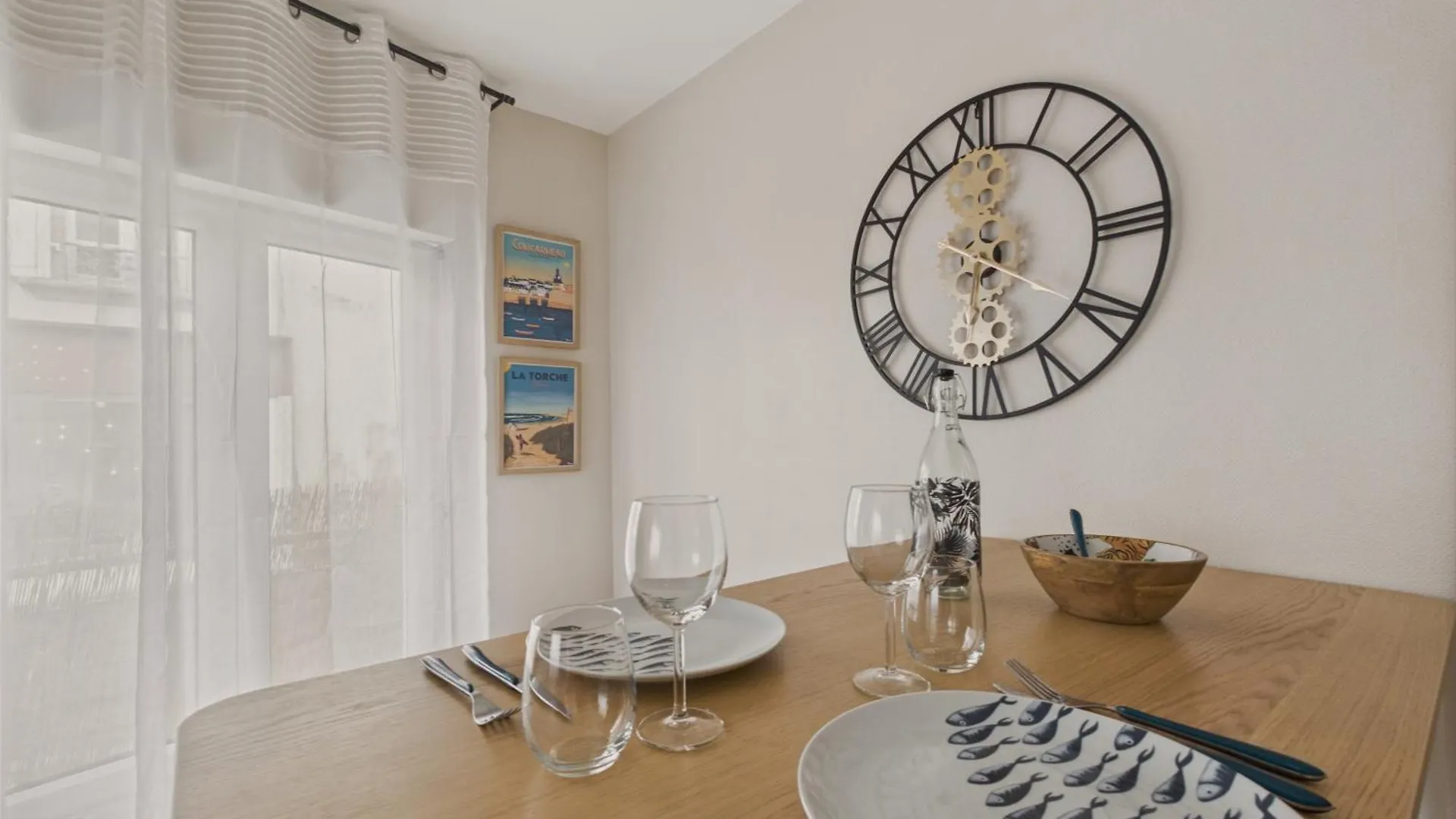 Appartement Pour 2 En Plein Centre Ville Concarneau Frankrike